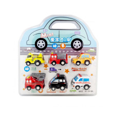Plástico carro mini 6pcs carro brinquedos puxar para trás carro (h0415333)